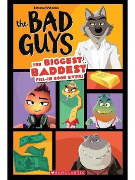 BAD GUYS MOVIE, THE -THE BIGGEST FILL-IN BOOK EVER!-