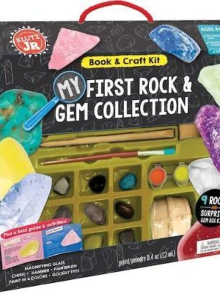 MY FIRST ROCK & GEM COLLECTION -BOOK &CRAFT KIT-
