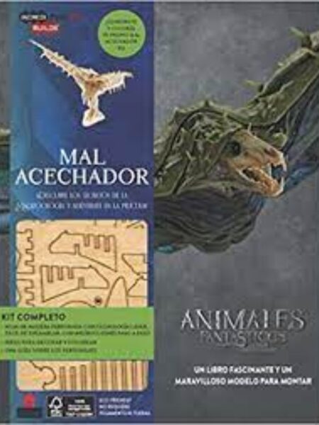 INCREDIBUILDS ANIMALES FANTÁSTICOS MAL ACECHADOR