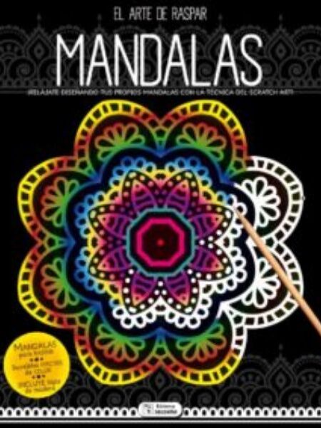 ARTE DE RASPAR MANDALAS