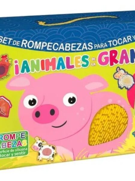 ANIMALES DE LA GRANJA ROMPECABEZAS (TOCAR Y SENTIR)