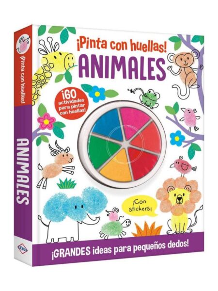 ANIMALES -PINTA CON HUELLAS-