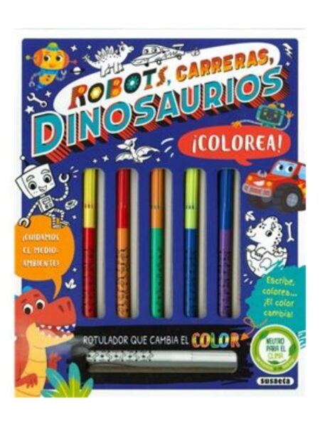 DINOSAURIO ROBOTS -PARA COLOREAR-