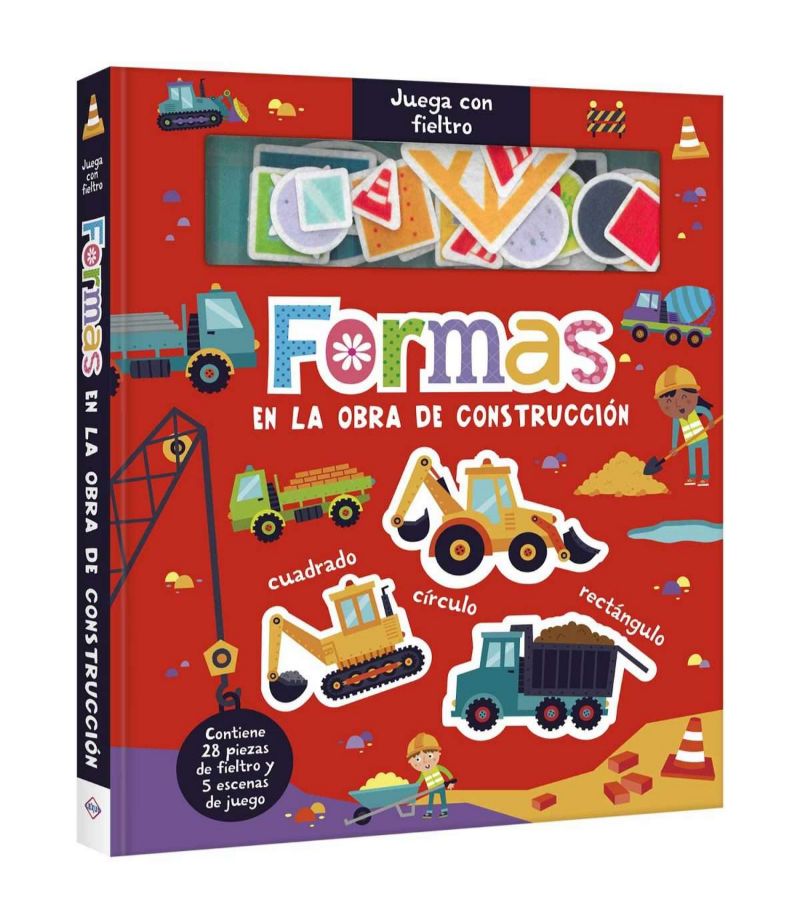 FORMAS EN LA OBRA DE CONSTRUCCIÓN -JUEGA CON FIELTRO-