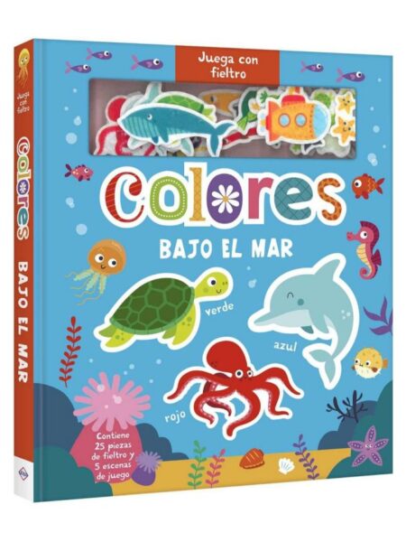 COLORES BAJO EL MAR -JUEGA CON FIELTRO-