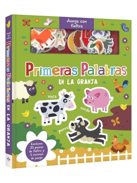 PRIMERAS PALABRAS EN LA GRANJA -JUEGA CON FIELTRO-