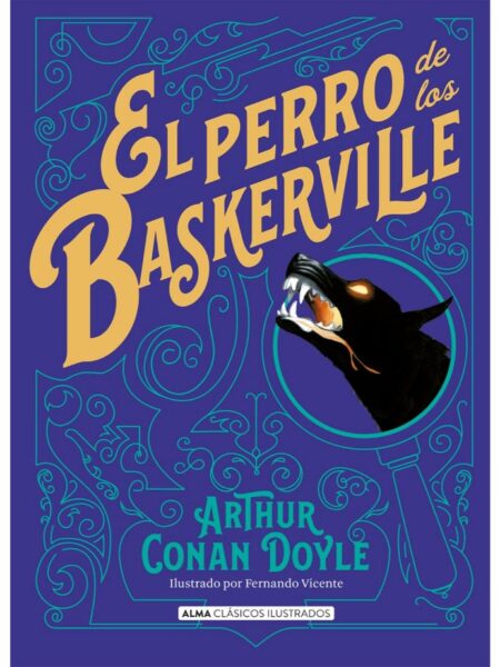 EL PERRO DE LOS BASKERVILLE  -TAPA DURA- ILUSTRADO