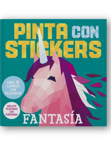 FANTASÍA -PINTA CON STICKERS-
