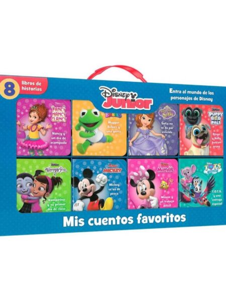 MIS CUENTOS FAVORITOS DISNEY JUNIOR -8 LIBRITOS-