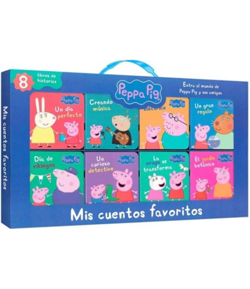MIS CUENTOS FAVORITOS DISNEY PEPA PIG -8 LIBRITOS-