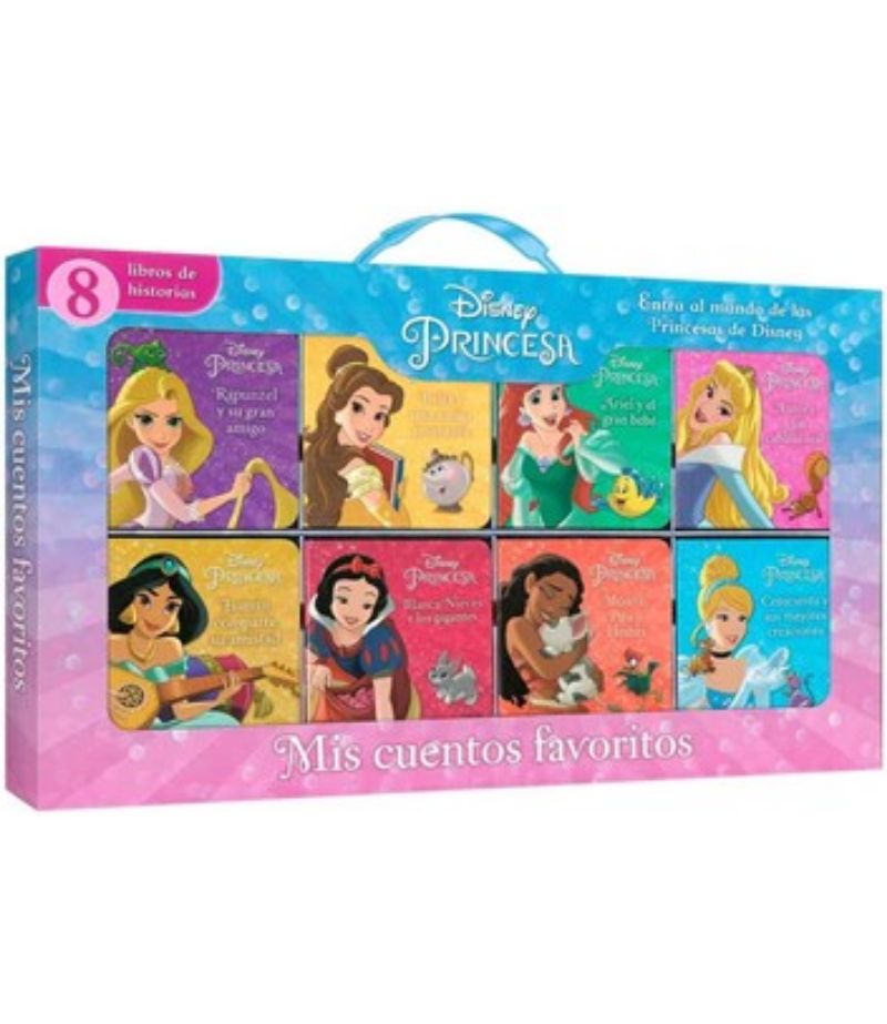 MIS CUENTOS FAVORITOS DISNEY PRINCESAS -8 LIBRITOS-
