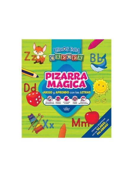PIZARRA MÁGICA -JUEGO Y APRENDO CON LETRAS-