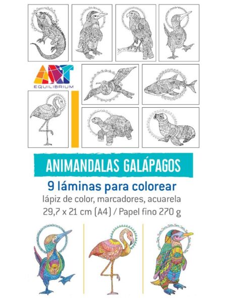 ANIMANDALAS GALAPAGOS (incluye pinturas)