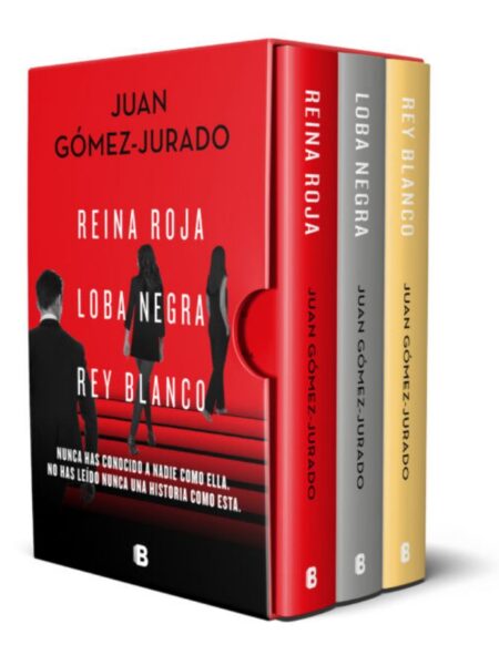 TRILOGÍA REINA ROJA -ESTUCHE- REIN ROJA, LOBA NEGRA, REY BLANCO