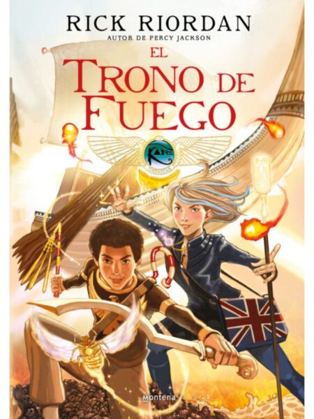 TRONO DE FUEGO, EL -CRÓNICAS DE KANE 2- CÓMIC