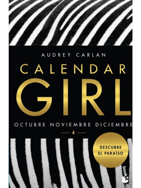 CALENDAR GIRL 4 -OCTUBRE NOVIEMBRE DICIMBRE-