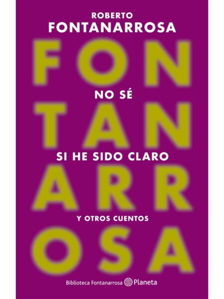 NO SÉ SI HE SIDO CLARO