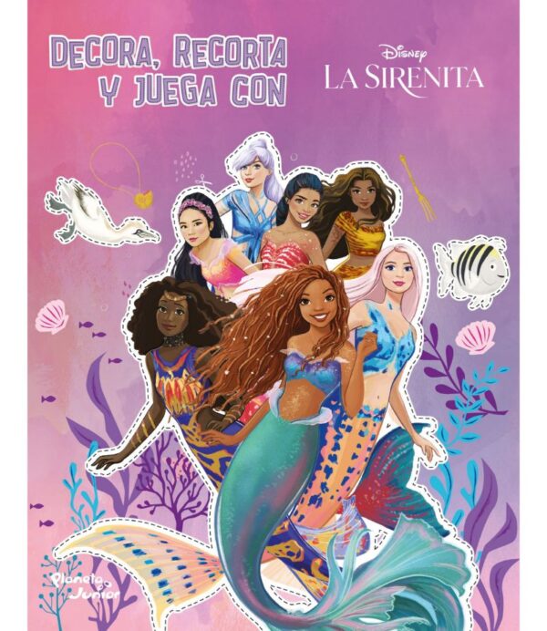 SIRENITA, LA -DECORA, RECORTA Y JUEGA-