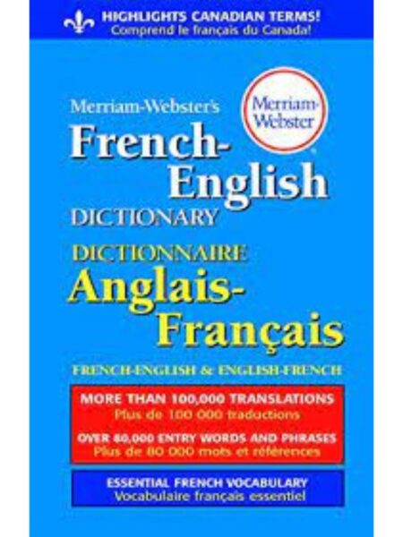 MERRIAM-WEBSTER´S FRECH-ENGLISH / ANGLAIS-FRANCAIS