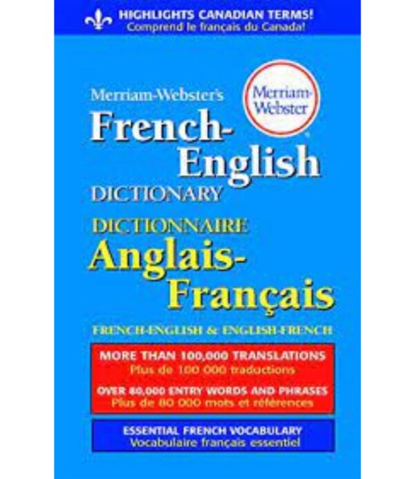 MERRIAM-WEBSTER´S FRECH-ENGLISH / ANGLAIS-FRANCAIS