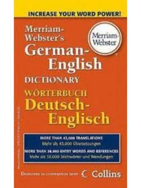 MERRIAM-WEBSTER´S GERMAN-ENGLISH / ENGLISH-GERMAN