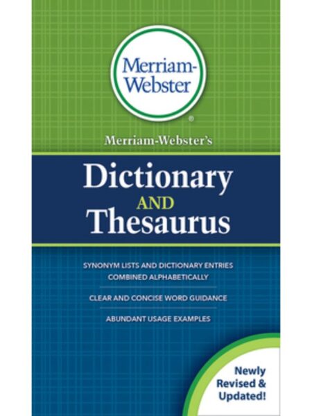 MERRIAM-WEBSTER´S DICTIONARY AND THESAURUS