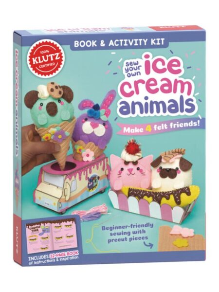 SEW YOUR OWN ICE CREAM ANIMALS