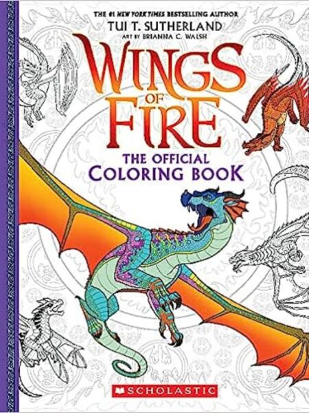 WINGS OF FIRE THE OFFICIAL COLORING BOOK