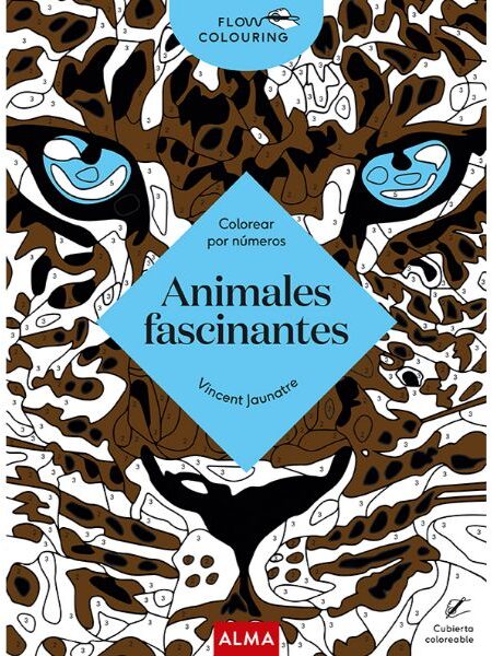 COLOREAR POR NÚMEROS ANIMALES FASCINANTES