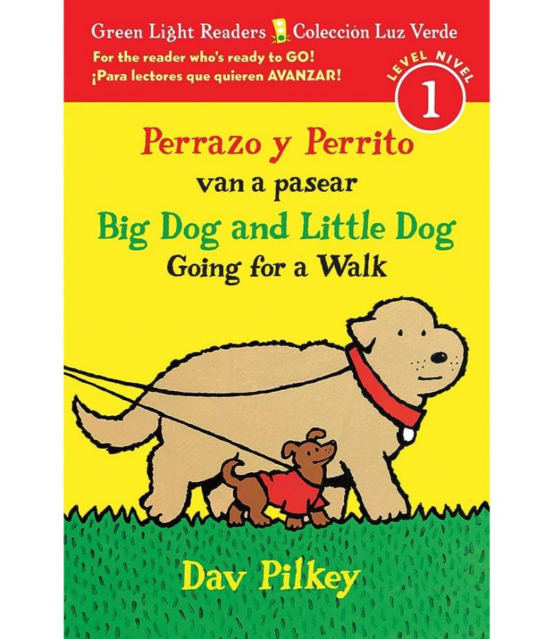 BIG DOG AND LITTLE DOG GOING FOR A WALK -PERRAZO Y PERRITO VAN A PASEAR-