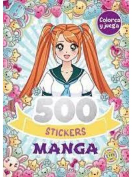 500 STICKERS MANGA