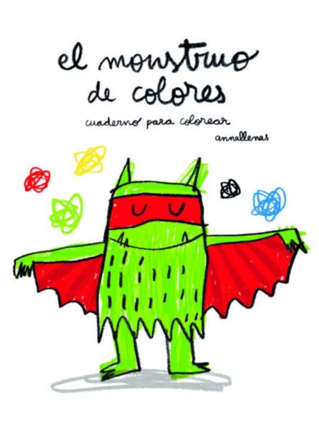 MONSTRUO DE COLORES, EL -CUADERNO PARA COLOREAR-