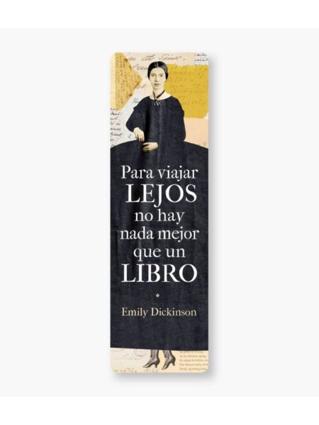 MARCAPÁGINAS LITERARIO -PARA VIAJAR LEJOS NO HAY NADA MEJOR...-