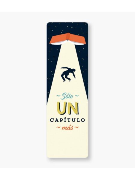 MARCAPÁGINAS LITERARIO -SÓLO UN CAPÍTULO MÁS-