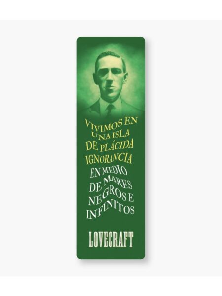 MARCAPÁGINAS LITERARIO -VIVIMOS EN UNA ISLA DE PLÁCIDA IGNORANCIA-