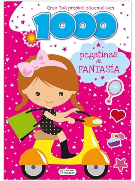 1000 PEGATINAS DE FANTASÍA