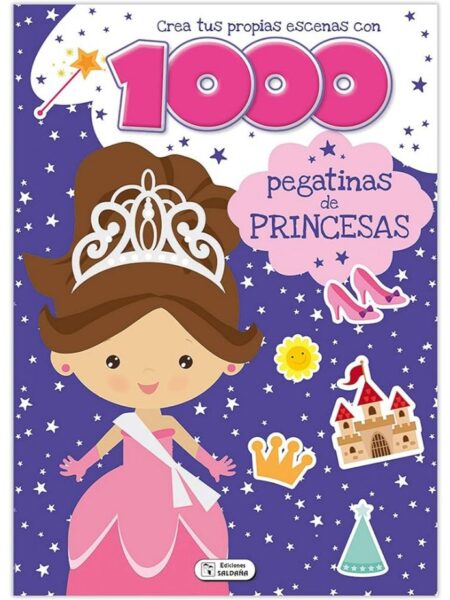 1000 PEGATINAS DE PRINCESAS