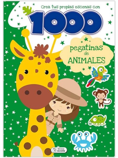 1000 PEGATINAS DE ANIMALES
