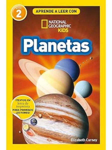 APRENDE A LEER CON NATIONAL GEOGRAPHIC -PLANETAS- NIVEL 2