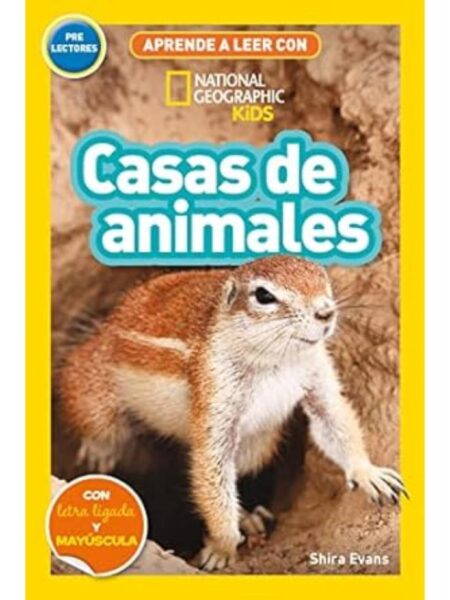 APRENDE A LEER CON NATIONAL GEOGRAPHIC -CASAS DE ANIMALES- PRE LECTORES