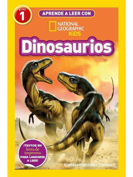 APRENDE A LEER CON NATIONAL GEOGRAPHIC -DINOSAURIOS- NIVEL 1