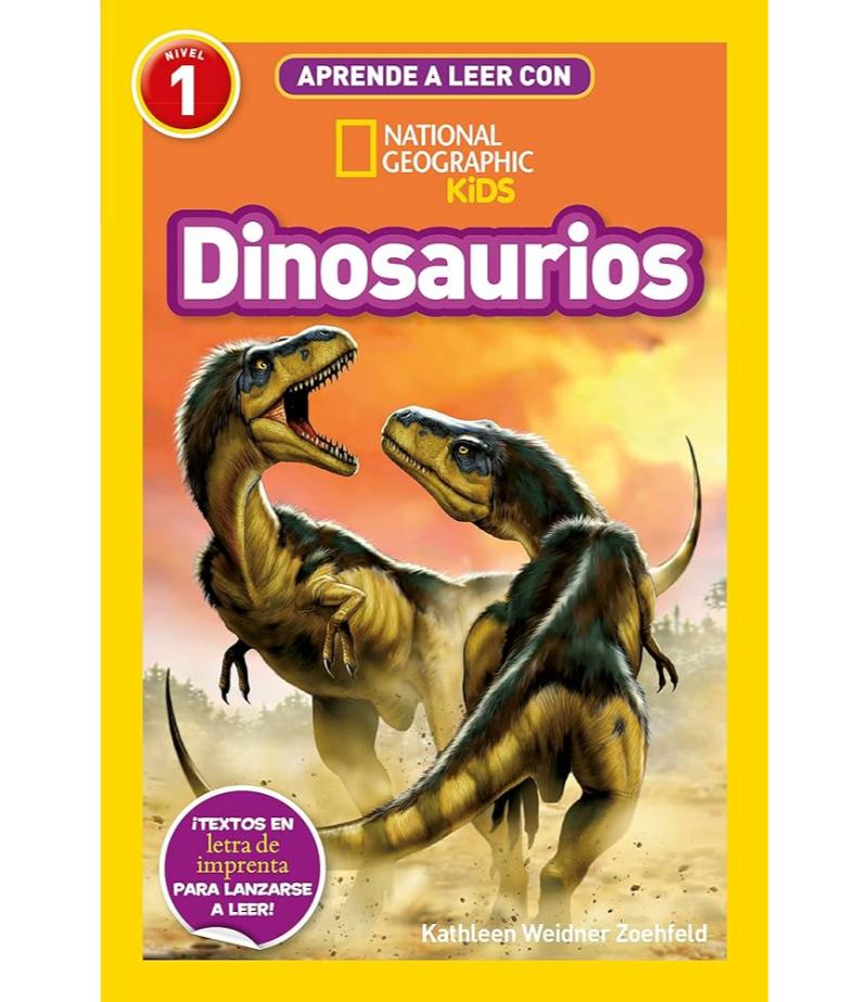 APRENDE A LEER CON NATIONAL GEOGRAPHIC -DINOSAURIOS- NIVEL 1