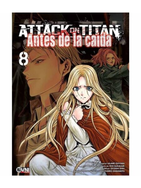 ATTACK ON TITTAN -ANTES DE LA CAÍDA- 8