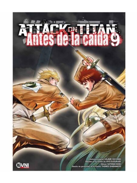 ATTACK TITAN -ANTES DE LA CAÍDA- 9