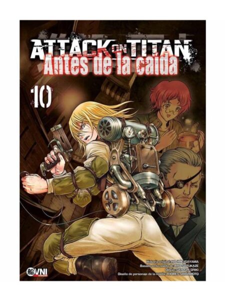 aATTACK ON TITAN -ANTES DE LA CAÍDA- 10