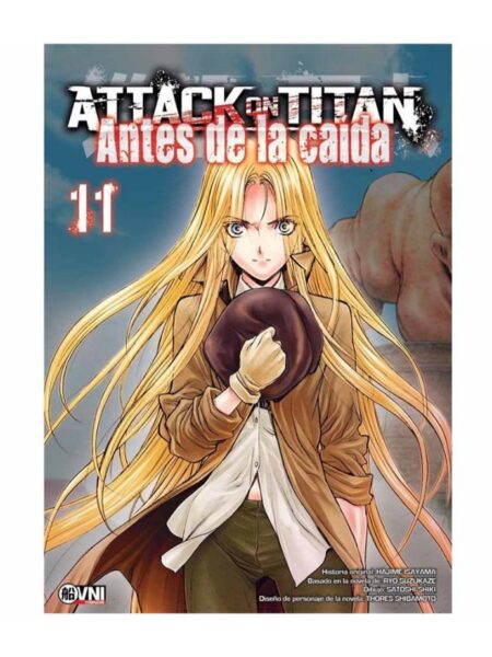 ATTACK ON TITAN -ANTES DE LA CAÍDA- 11
