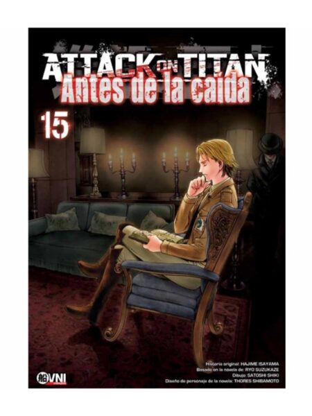 ATTACK ON TITAN -ANTES DE LA CAÍDA- 15