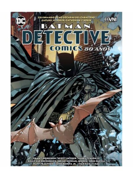 BATMAN DETECTIVE COMICS 80 AÑOS
