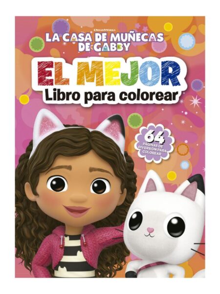 CASA DE MUÑECAS DE GABBY -JUMBO LIBRO DE COLOREAR Y ACTIVIDADES-
