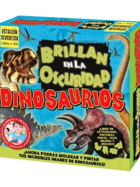 DINOSAURIOS -BRILLAN EN LA OSCURIDAD-